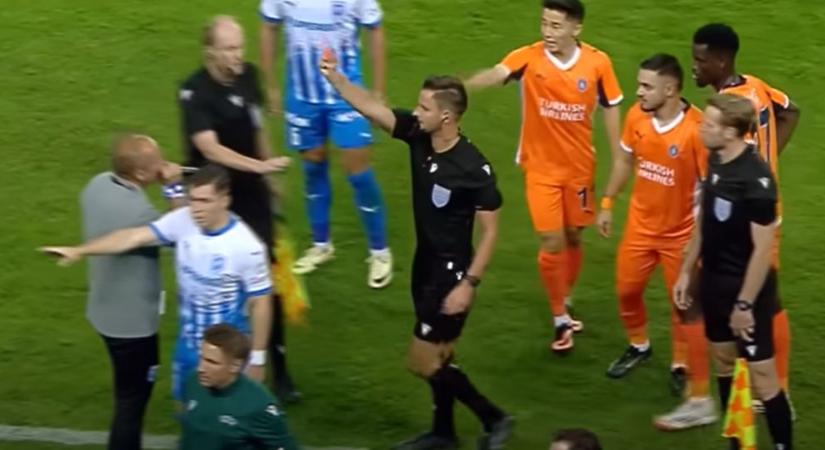 Ilyen is csak Romániában van: Kiállították a hangosbemondót az európai kupameccsen - videó