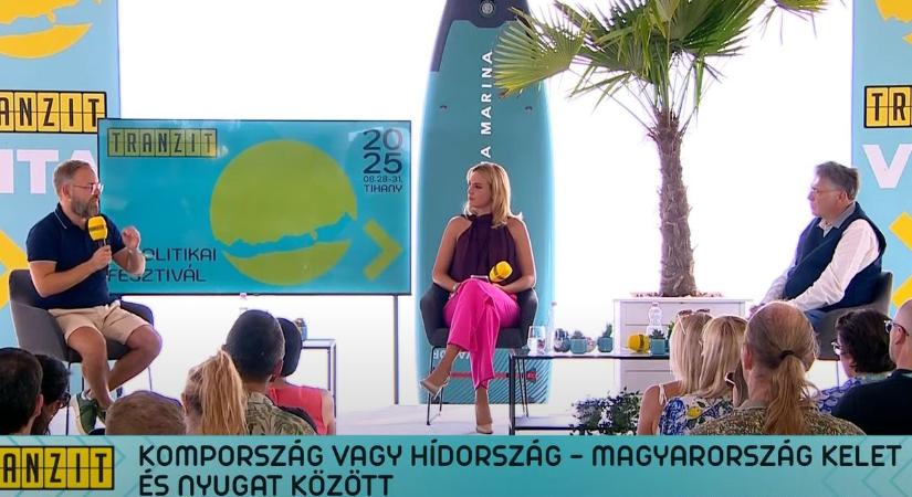 Parázs vita robbant ki a Tranziton Orbán Balázs és Szent-Iványi István között
