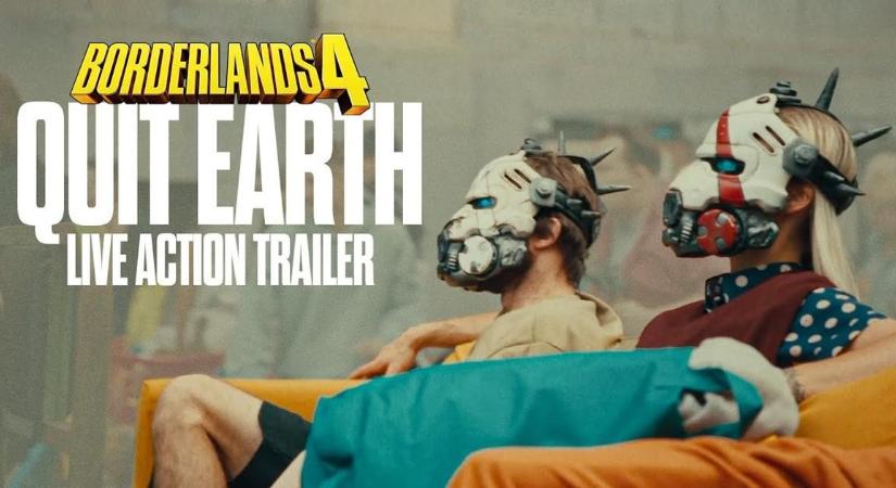 Mindenki le akar lépni a Földről a Borderlands 4 élőszereplős előzetesében