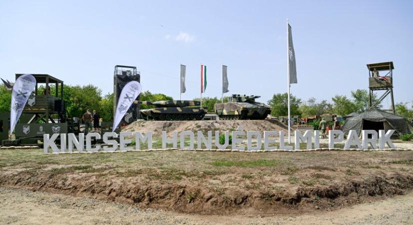 Bunkerharc, drónpálya és katonai játszótér az ország első honvédelmi kalandparkjában
