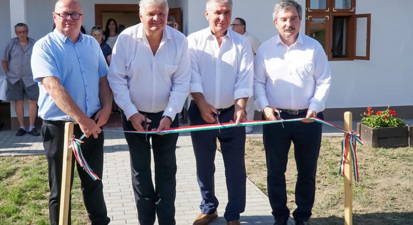 A Kossuth utca fejlesztése Sárrétudvariban