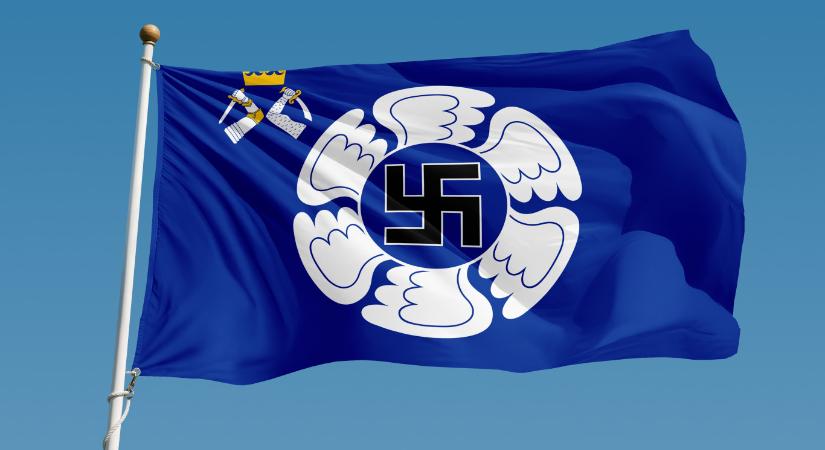 Eltávolítják a horogkeresztet a finn légierő zászlóiból