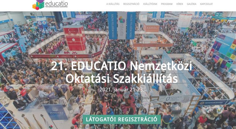 21. Educatio Nemzetközi Oktatási Szakkiállítás – online esemény