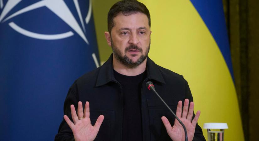 Zelenszkij azonnal elutasította Brüsszel ütközőzónás ötletét