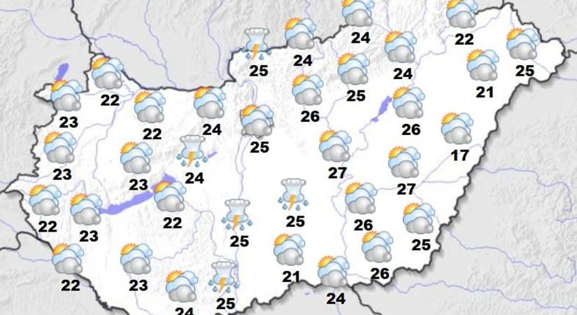 Változékony időjárás jön: lesz napsütés, de meglepetés is vár ránk