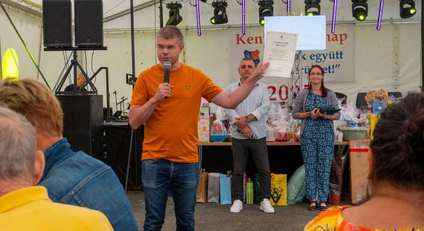 Olimpikonjait köszöntötte a falu