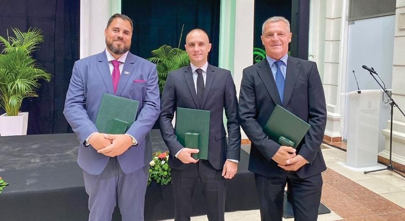 Állami kitüntetések a WHB-nál