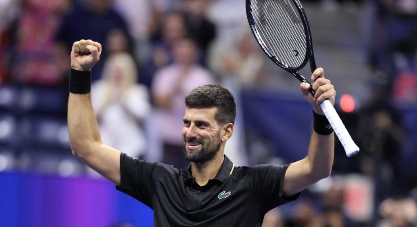 Novak Djokovic újabb mérföldkőhöz ért, beérte Roger Federer rekordját