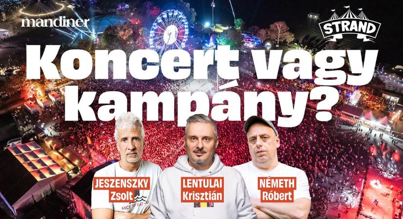 Koncert vagy kampány? Politika és zene találkozása – beszélgetés a Strand Fesztiválon