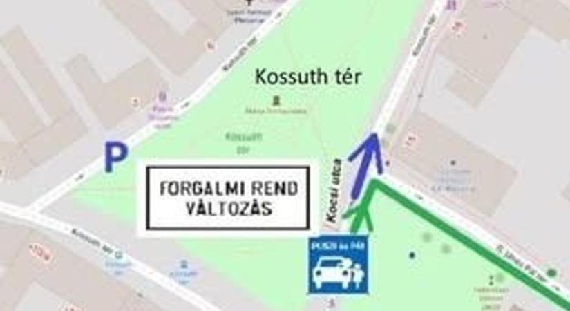 Forgalmi rend változás Tatán! Ezt minden autósnak és gyalogosnak tudnia kell
