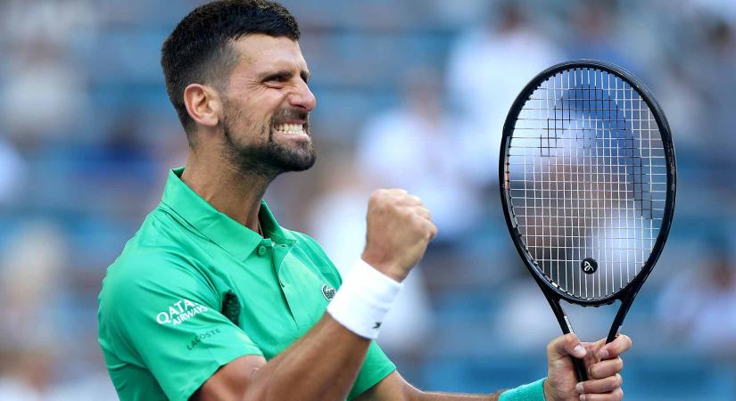 Novak Djokovic újabb rekordban érte utol Roger Federert