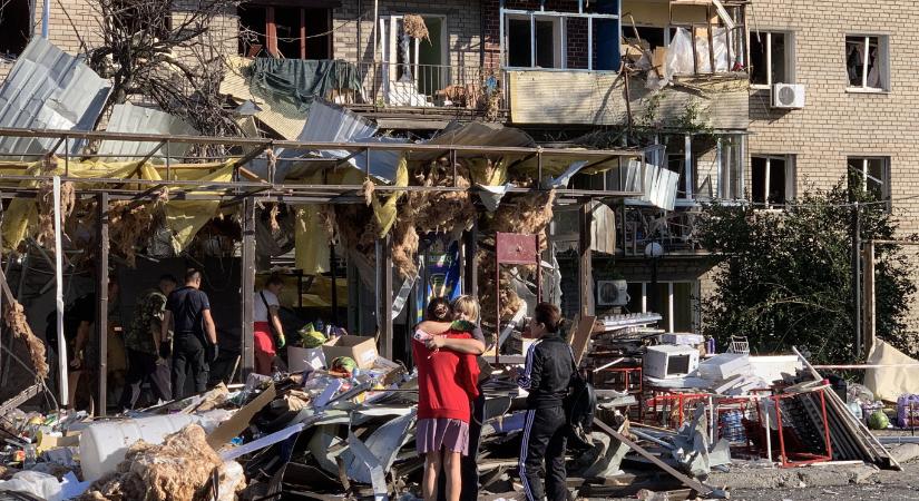 Ma is lakóházakat bombázott Oroszország Ukrajnában
