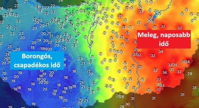 Nyugaton ősz, keleten nyár tombol