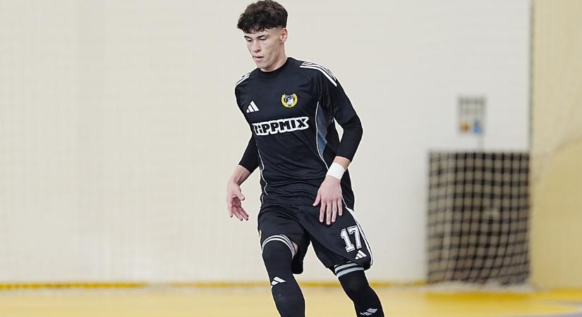 Góllal mutatkozott be a válogatottan a DEAC futsalosa