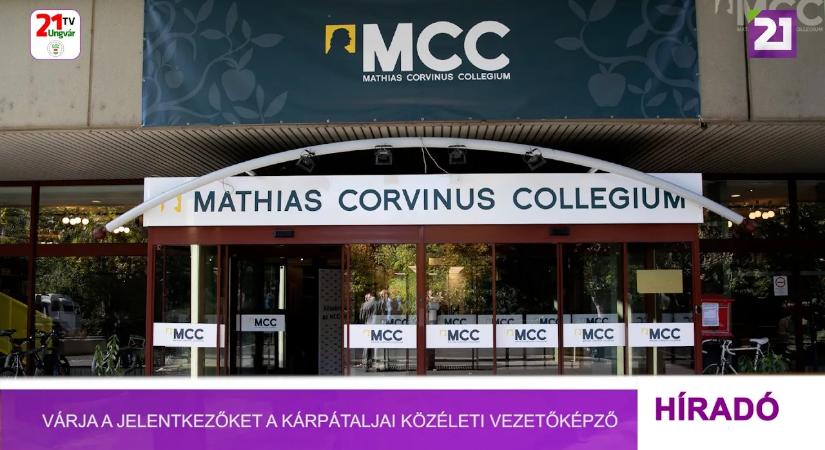 Várja a jelentkezőket a Kárpátaljai Közéleti Vezetőképző (videó)