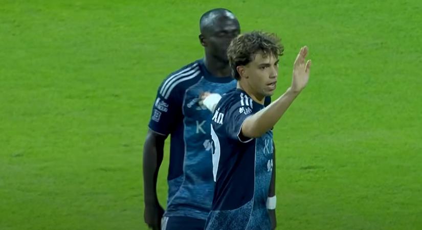 Szédületes tripla, Joao Félix elvitte az örömfocit Szaúd-Arábiába – videó