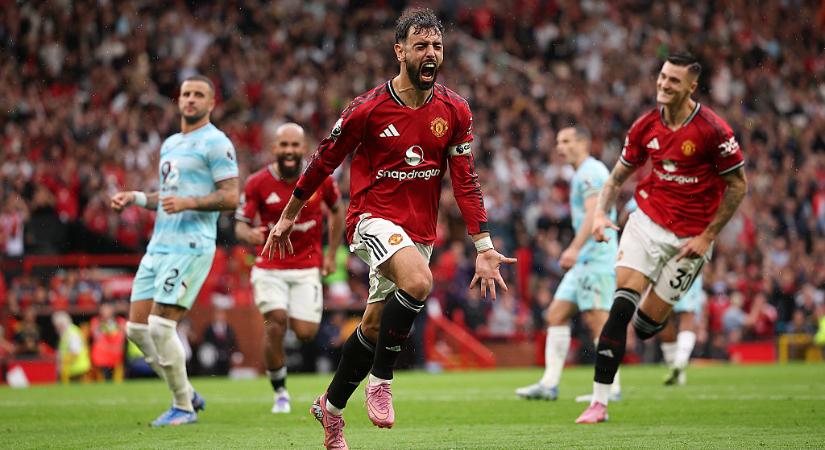 PL: utolsó pillanatban szerzett büntetővel nyert a Manchester United! – videóval
