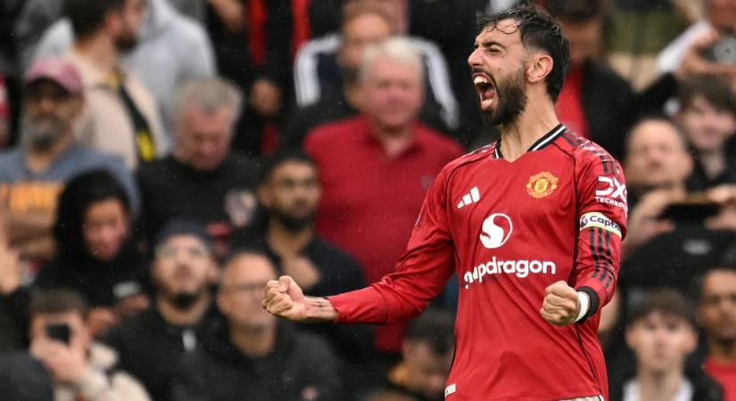 97. perces büntetővel nyert először a Manchester United