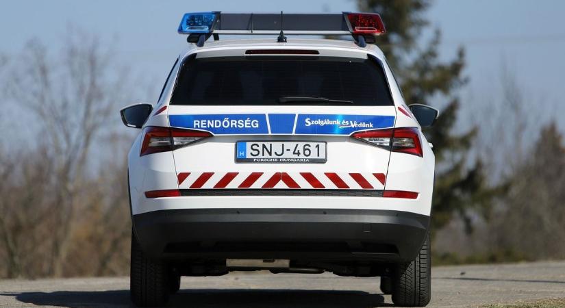 Baleset a 21-es főúton, nem könnyű ott most haladni