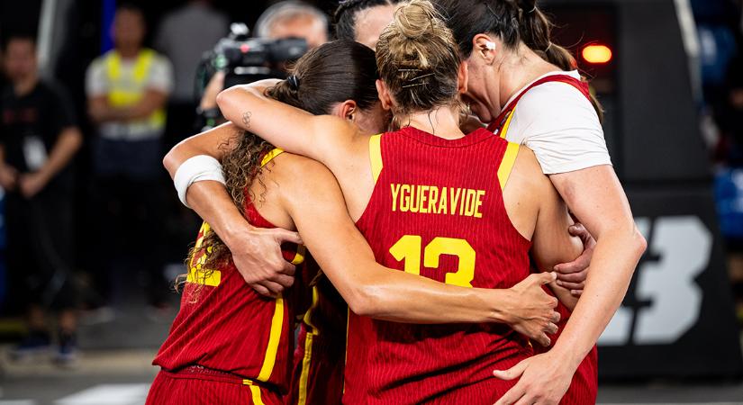 3x3-as kosárlabda: spanyol sikerrel zárult a női csapatok pénzdíjas versenye