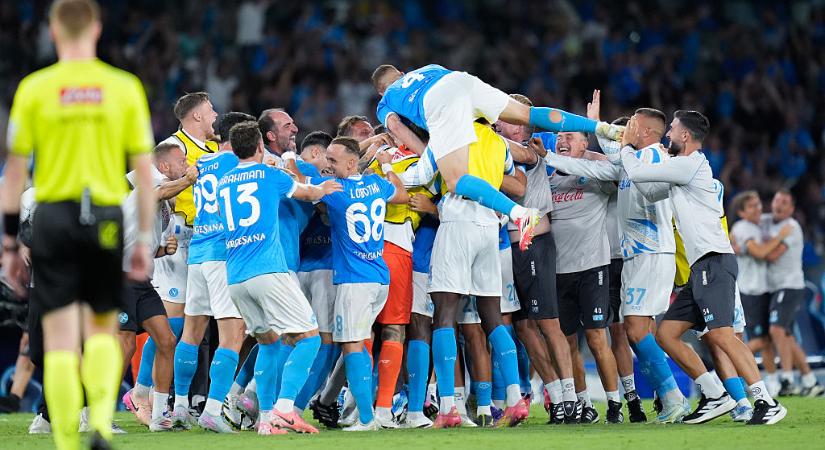 Serie A: hajrában szerzett góllal zsebelte be a győzelmet a Napoli – videóval