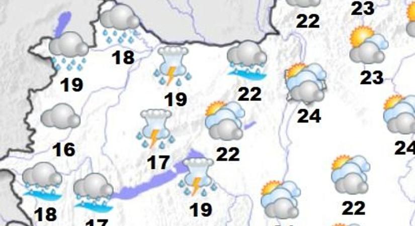 Szél, eső, napsütés – mindent hoz a nyár utolsó vasárnapja