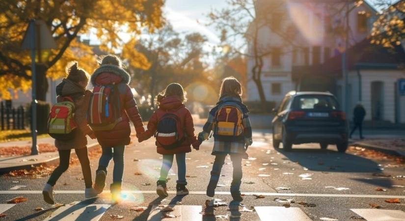 Becsengetnek – figyeljünk a legkisebbekre az utakon a Hankook tanácsaival!