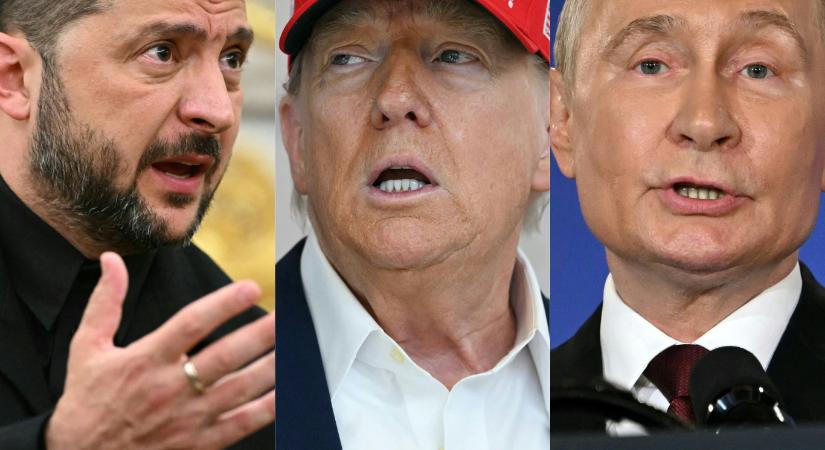 Trump bizonytalan abban, hogy létrejön-e a Putyin-Zelenszkij találkozó