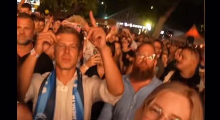 Csurrant, cseppent: így bulizott Magyar Péter Majka koncertjén Nagy Ervinnel