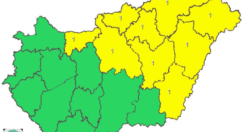 Vasárnap már kevesebbet fog esni, de keleten lehetnek villámárvizek