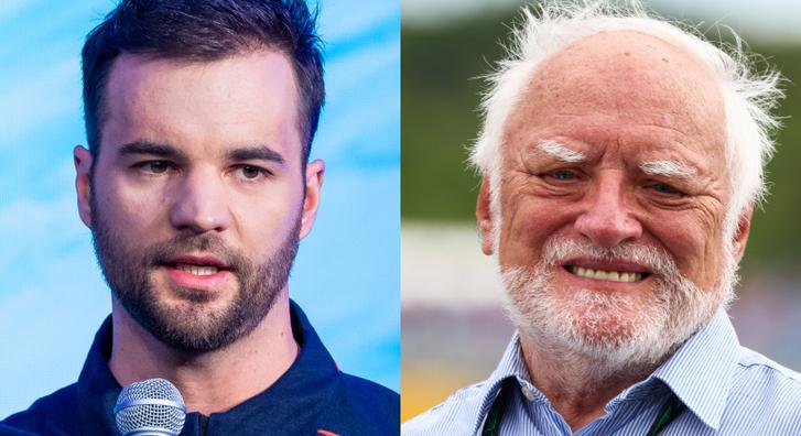 Kapu Tiborék elcsípték egy szelfire Hide the Pain Haroldot