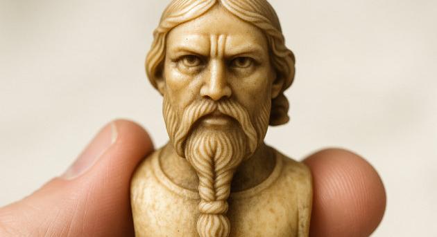 Egyedülálló viking hajviseletet mutat egy 1000 éves játékbábu