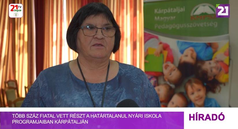 Több száz fiatal vett részt a Határtalanul nyári iskola programjaiban Kárpátalján (videó)