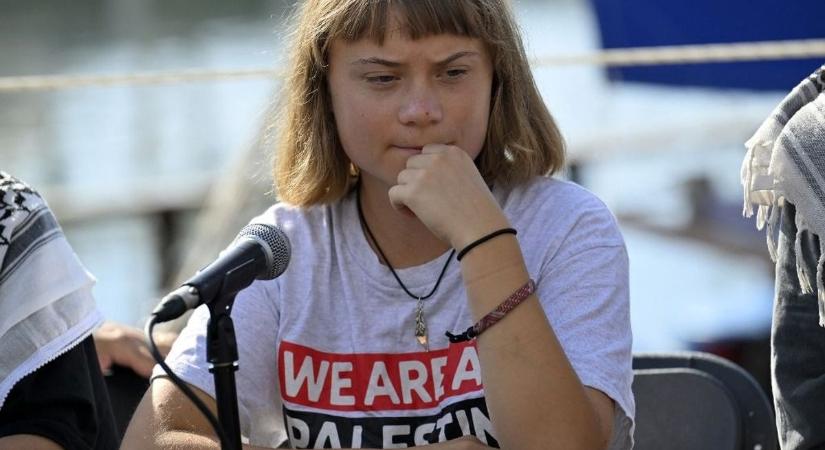 Greta Thunberg újra Gázába tart – Izrael szerint ez csak a „celebek szelfihajója”