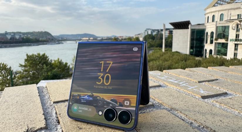 Megfizethető belépő a hajlítható mobilok világába – teszten a Samsung Galaxy Z Flip7