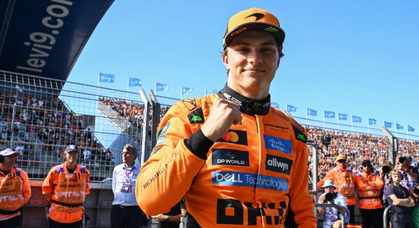 Piastri nyerte a Holland Nagydíjat, Norris kiesett