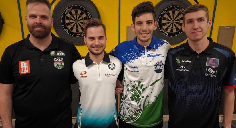 Ez a négy magyar dartsos lép színpadra a Hungarian Darts Trophyn