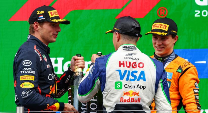 Gyerekkori álmát váltotta valóra az F1 új dobogósa