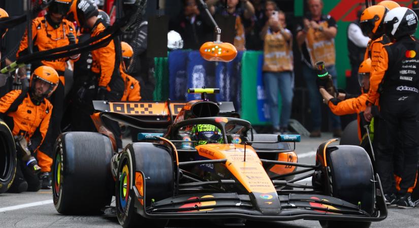 F1: Haza akart menni Norris a drámai betli után