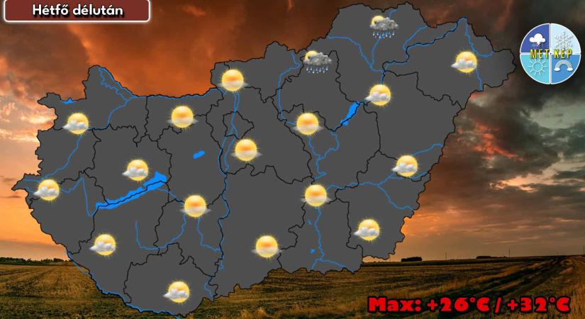 Nyári idővel indul a meteorológiai ősz