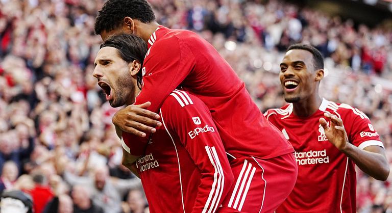 „A Premier League történetének egyik legszebb szabadrúgásgólja” – elámult az internet Szoboszlai Dominik találatától