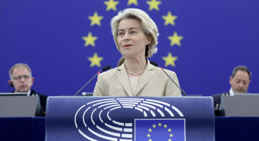Európai katonai alakulatok esetleges ukrajnai telepítéséről beszélt Ursula von der Leyen
