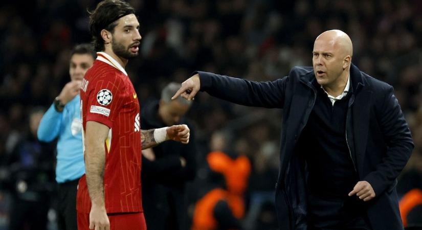 „Hihetetlen a karaktere és az önfeláldozása, mindig megmutatja, miről szól a Liverpool” – edzője sem győzi dicsérni a szenzációs Szoboszlait