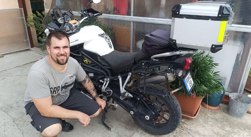 Őzzel ütközött a tapasztalt motoros: Tomi életéért a győri kórházban küzdöttek