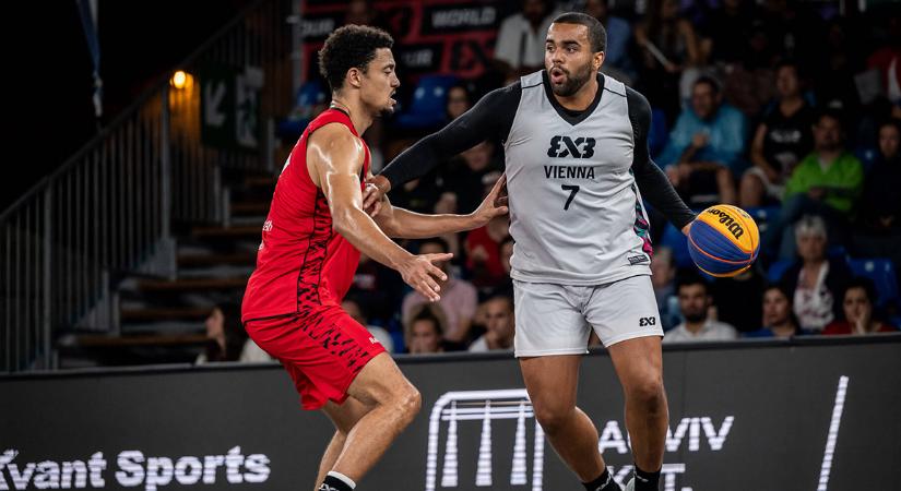 3x3-as kosárlabda: ötvenezer dollárt sepertek be a bécsiek Debrecenben