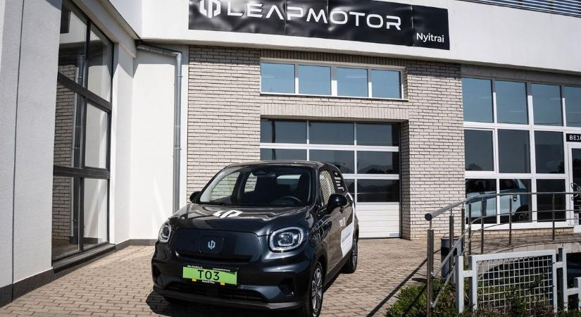 Egy feltöltés, 400 kilométer: a Nyitrai Autóház bemutatja a Leapmotort