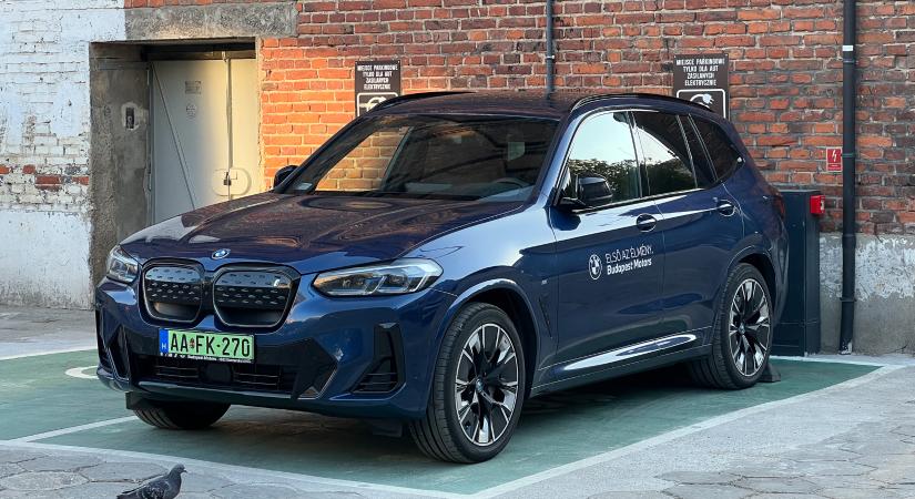 Három év a BMW iX3-mal