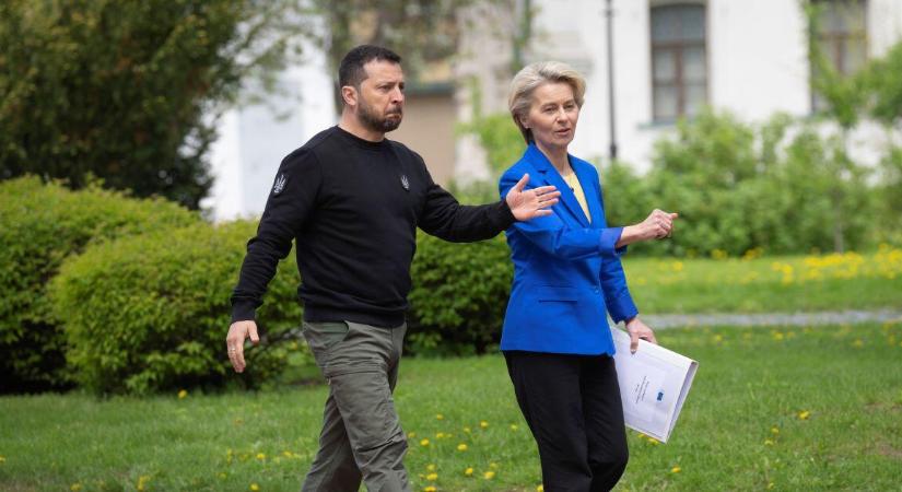 Még több pénzt adna az ukrán hadseregnek von der Leyen