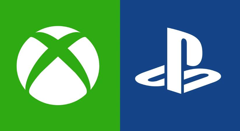 Ennyi volt a konzolháborúnak. Egymás játékait reklámozza az Xbox és a PlayStation.