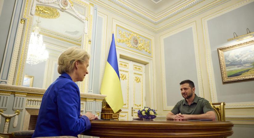 Von der Leyen: Európa pontos terveket készít csapatok Ukrajnába küldésére